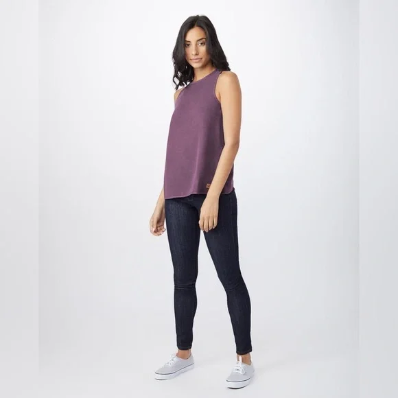 Tentree Women’s Harbour Tank colour Quartz Pink size S - Picture 5 of 12